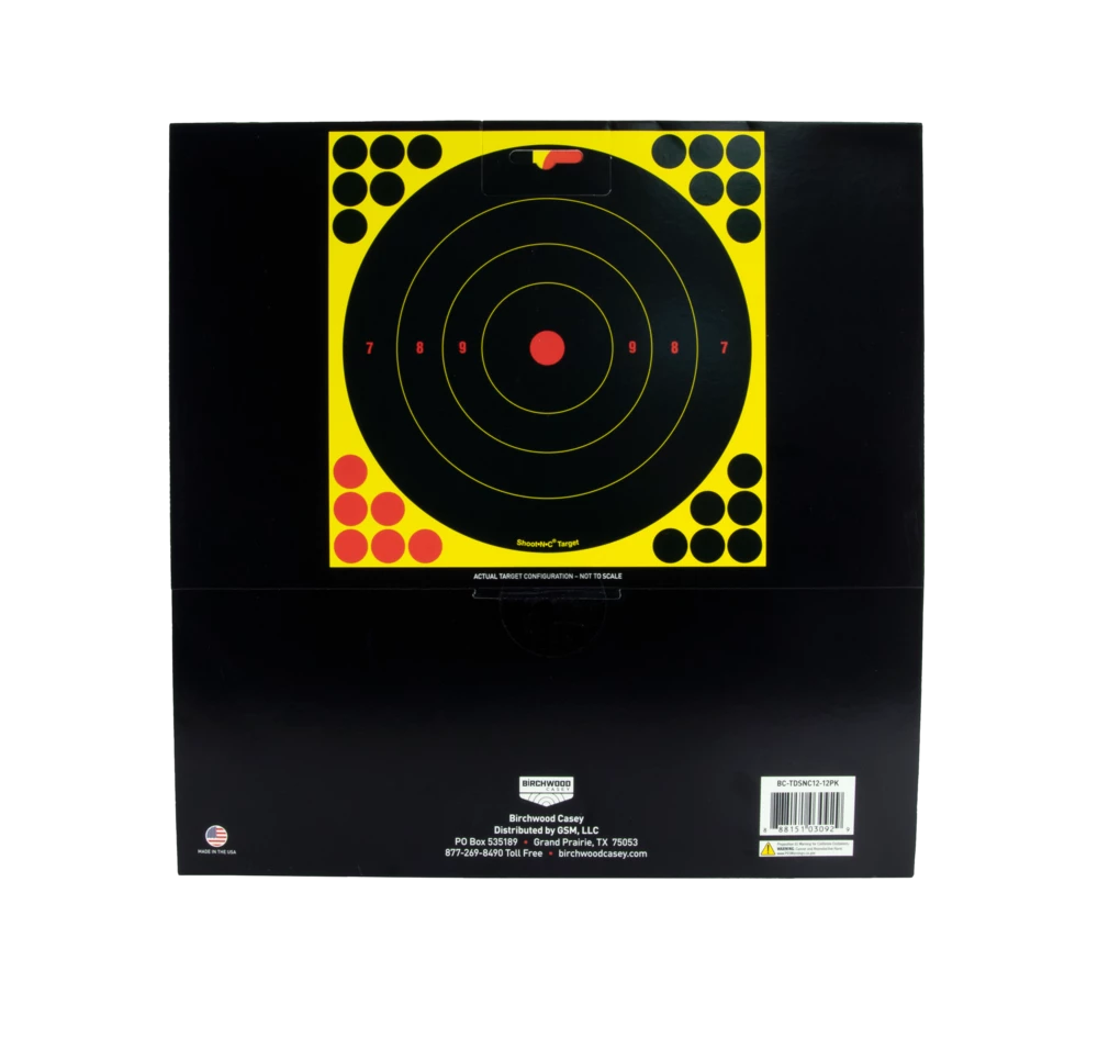 NA Birchwood Casey Shoot.N.C Adhesive Reactive Shooting Targets, 12-in, 12-pk 3 NA Birchwood Casey Shoot.N.C Adhesive Reactive Shooting Targets, 12-in, 12-pk - Image 3