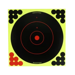 NA Birchwood Casey Shoot.N.C Adhesive Reactive Shooting Targets, 12-in, 12-pk