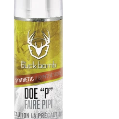 NA Hunters Specialties Buck Bomb Doe P Synthetic Hunting Deer Attractant Spray, 189-g