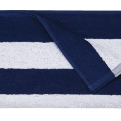 Cabana Navy Stripe Beach Towel
