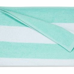 Cabana Stripe Beach Towel, Teal