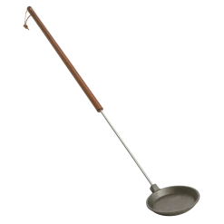 NA Rome Cast Iron Camp Skillet With Long Handle, 31-in