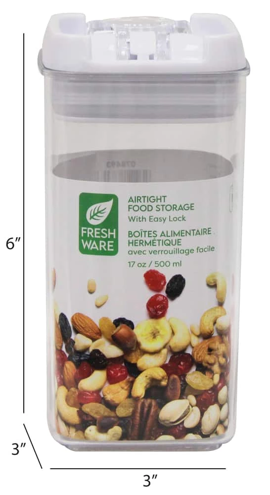 NA Canister Easy LockLid, 500-mL 1 NA Canister Easy LockLid, 500-mL