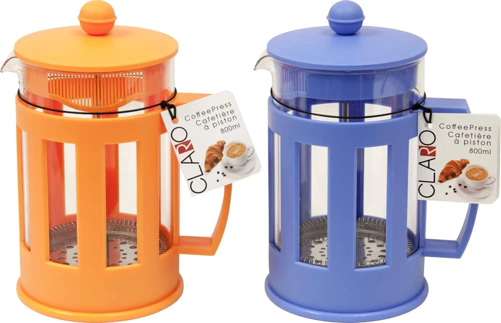 NA Borosilicate Coffee Press, 800-mL 1 NA Borosilicate Coffee Press, 800-mL