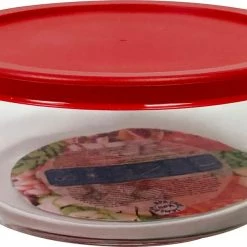 NA Round Glass Food Container, 700-mL