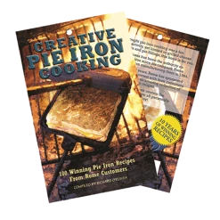 NA Creative Pie Iron Cooking 101 Recipes Cook Book By Richard O'Russa