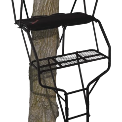 NA Big Game Guardian XLT 2-Person Ladder Tree Stand W/ Seat & Shooting Rail For Hunting, 18-ft