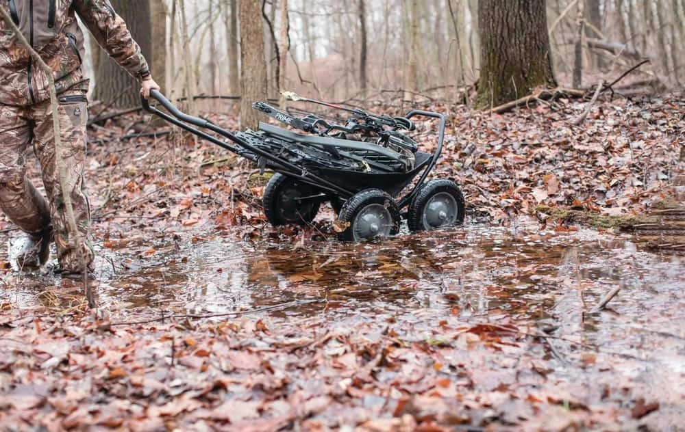 NA Hawk Crawler All-Terrain Multi-Use Game & Utility Cart/Dolly For Hunting, 31 X 71-in 4 NA Hawk Crawler All-Terrain Multi-Use Game & Utility Cart/Dolly For Hunting, 31 X 71-in - Image 4