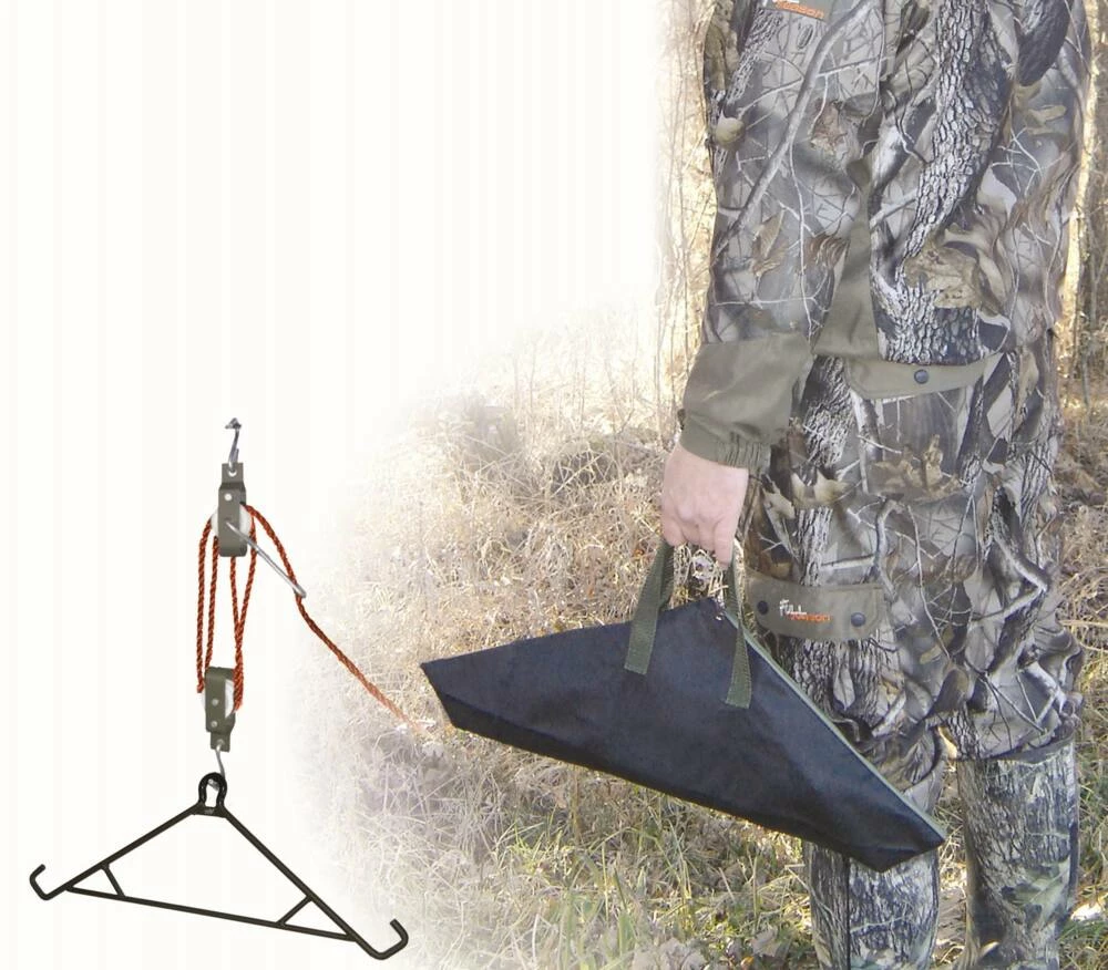 NA HME 4:1 Heavy Duty Hunting Game Hanging Gambrel Combo, 500-lbs 2 NA HME 4:1 Heavy Duty Hunting Game Hanging Gambrel Combo, 500-lbs - Image 2