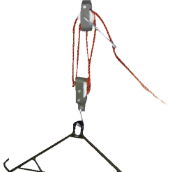 NA HME 4:1 Heavy Duty Hunting Game Hanging Gambrel Combo, 500-lbs