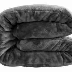 NA Hooded Weighted Velvet Sherpa Throw, Grey, 10-lbs 14 NA Hooded Weighted Velvet Sherpa Throw, Grey, 10-lbs -NA-The Wonderful Everyday hooded weighted velvet sherpa throw grey 50400fd8 8a9a 4f8b a89b b82023612548