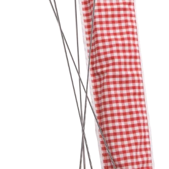 NA Rome Chrome Plated Steel Camp Hot Dog Grill Fork Set With Storage Bag, 34-in, 4-pk