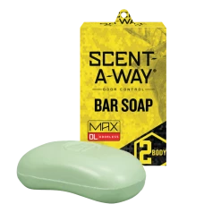 Hunters Specialties Scent-A-Way MAX Hunting Odour Eliminator Bar Soap, 3.5-oz