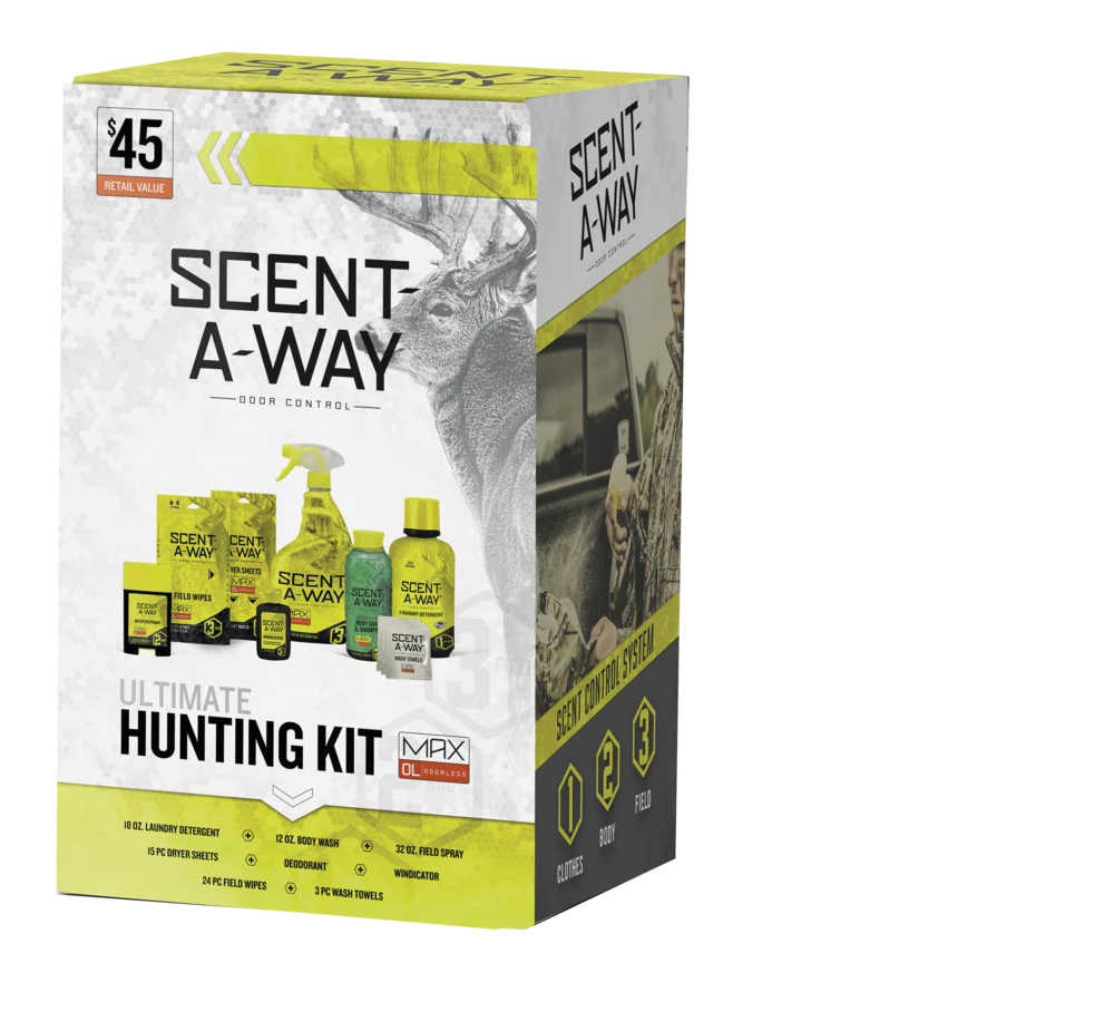 NA Hunters Specialties Scent-A-Way® MAX Odor Control Ultimate Hunting Kit 1 NA Hunters Specialties Scent-A-Way® MAX Odor Control Ultimate Hunting Kit