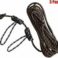NA Muddy The Safe-Line Tree Stand Safety System RoPe Attachment For Hunting, 30-ft, 3-Pk