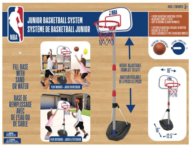 NA NBA Junior Basketball System 1 NA NBA Junior Basketball System