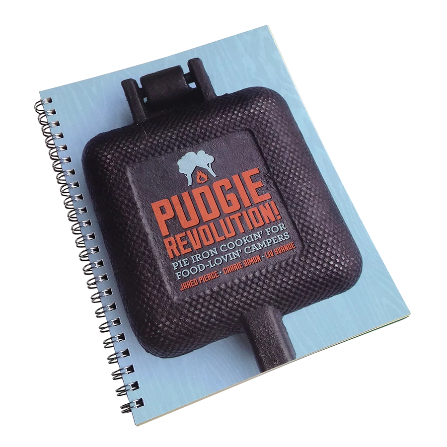 NA Pudgie Revolution Pie Iron Recipe Book By Jared Pierce, Carrie Simon, Liv Svanoe 2 NA Pudgie Revolution Pie Iron Recipe Book By Jared Pierce, Carrie Simon, Liv Svanoe - Image 2