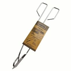 Rome Original Chrome Plated Steel Supertong Combo For Camping, 16-in