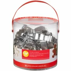 NA Wilton Holiday Shapes Metal Cookie Cutter Set, 18-pc